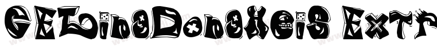 CELingDongHeiS Extra字体转换
